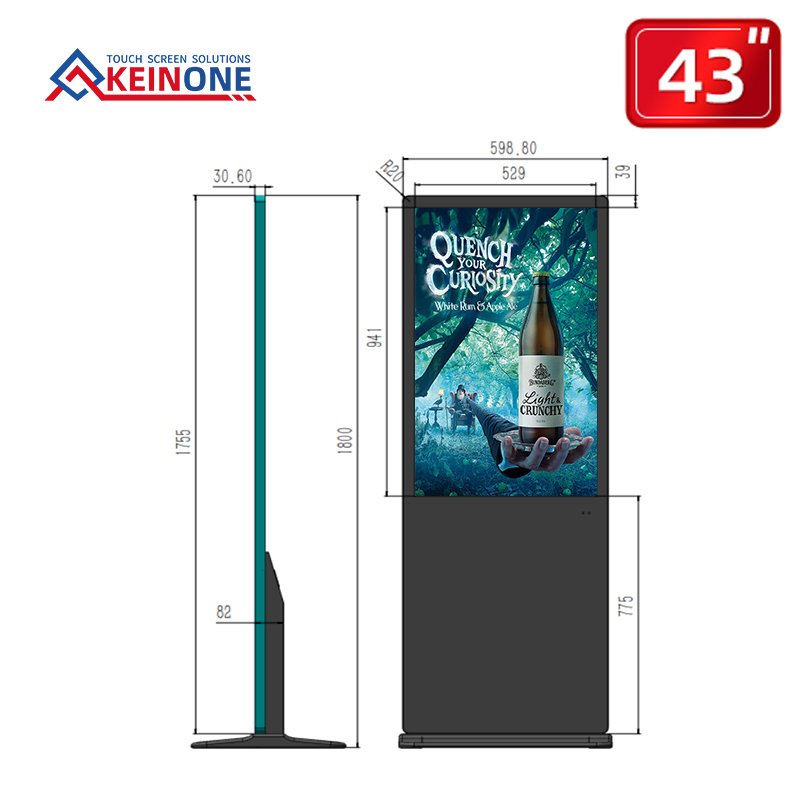 43 inch Android OS 2+32G vertical touch 